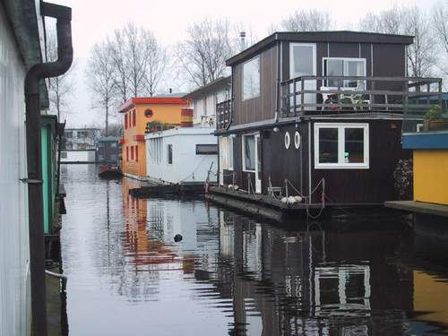 Amsterdam, le House Boat